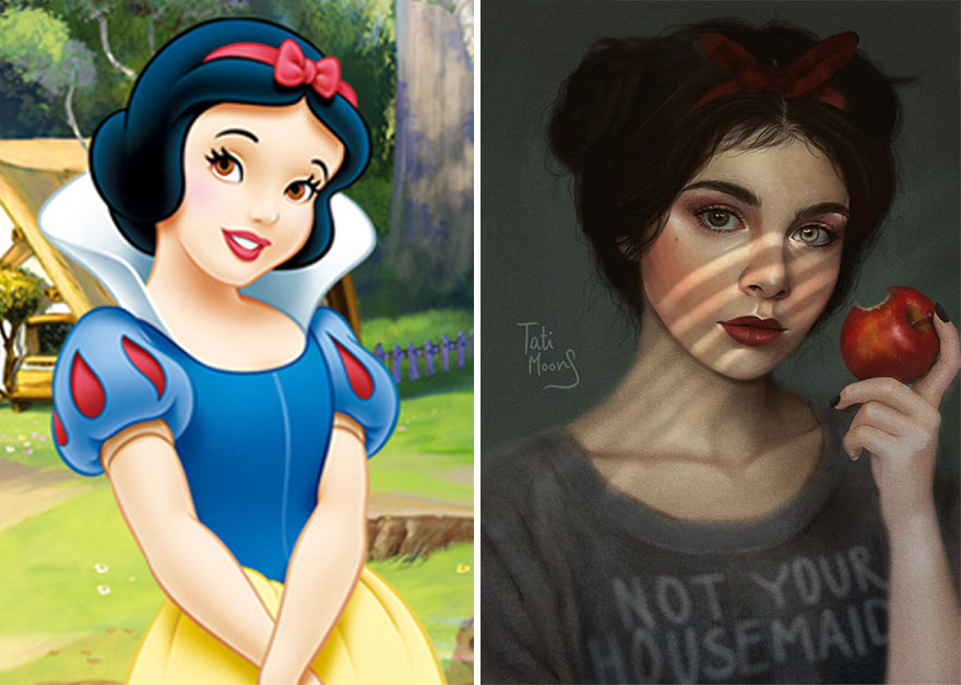 Artist Makes More Realistic Versions Of Cartoon Characters, And The Result Is Amazing