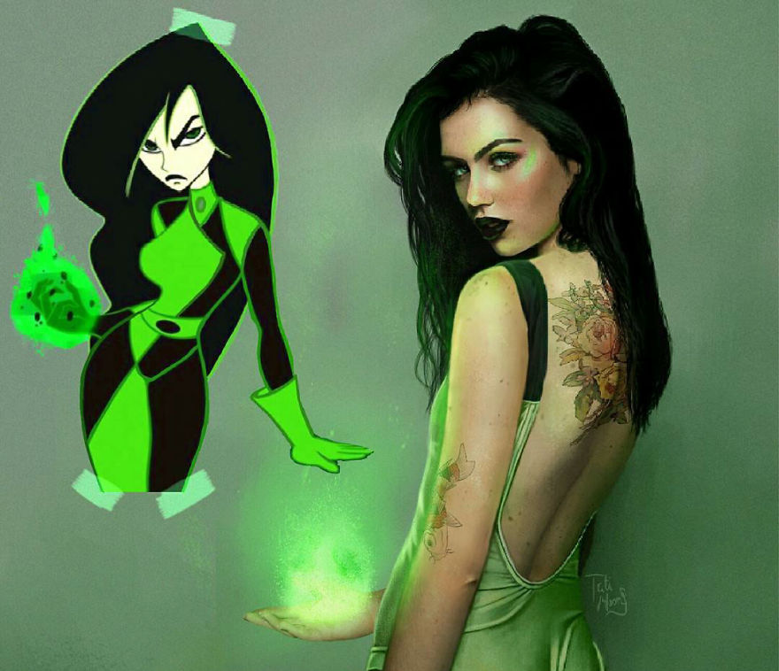 Artist Makes More Realistic Versions Of Cartoon Characters, And The Result Is Amazing