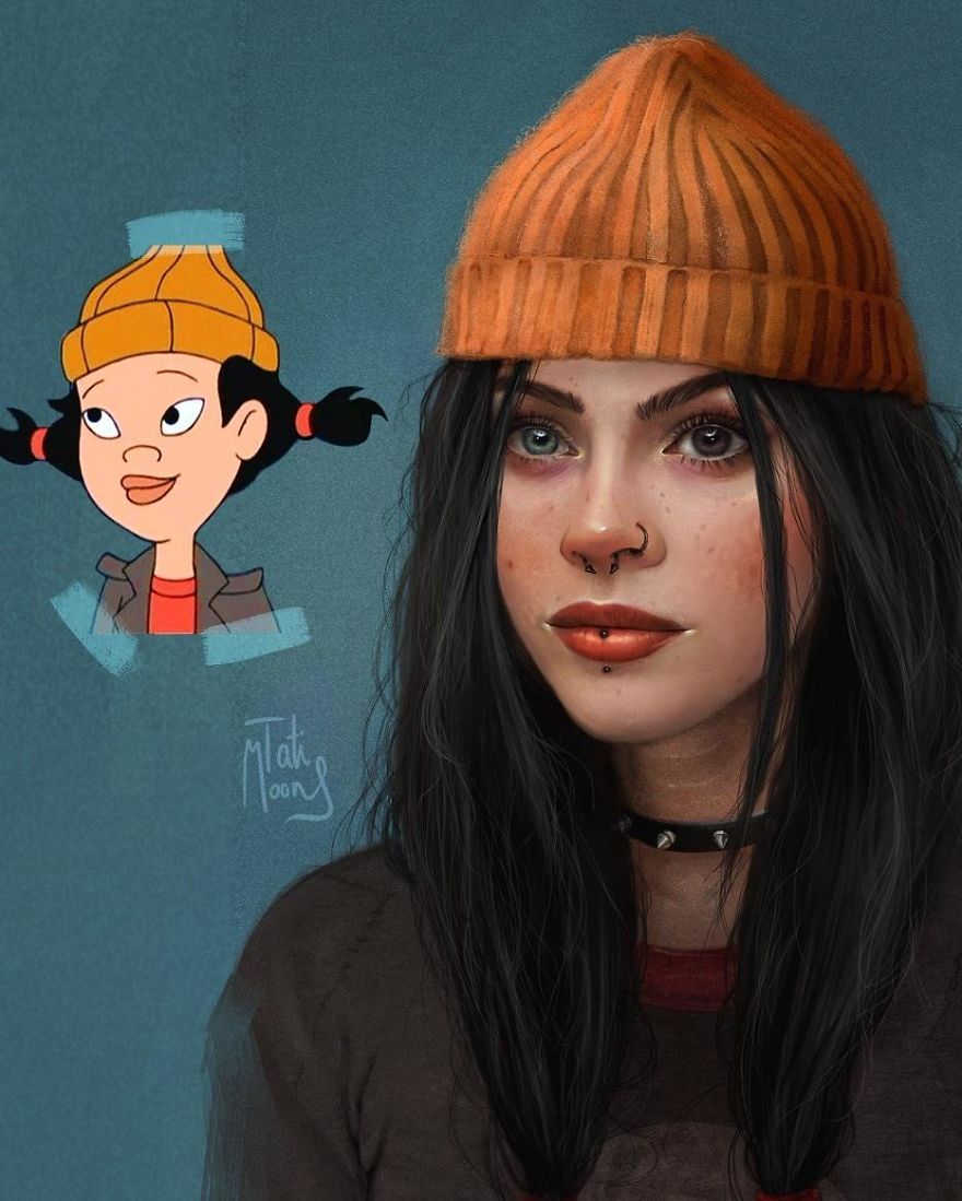 Artist Makes More Realistic Versions Of Cartoon Characters, And The Result Is Amazing