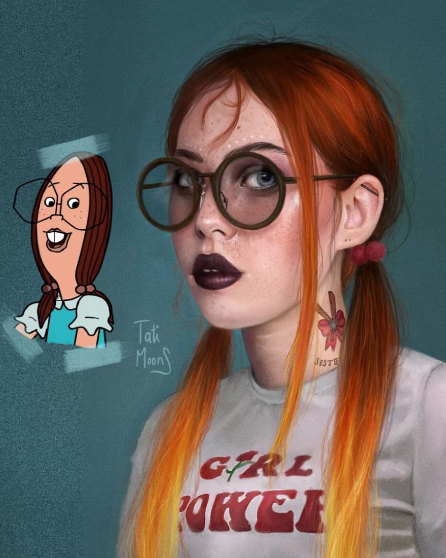 Artist Makes More Realistic Versions Of Cartoon Characters, And The Result Is Amazing