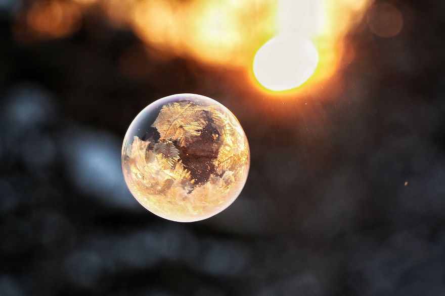 I Take Pictures Of Soap Bubbles That Freeze While Flying I Take Pictures Of Soap Bubbles That Freeze While Flying