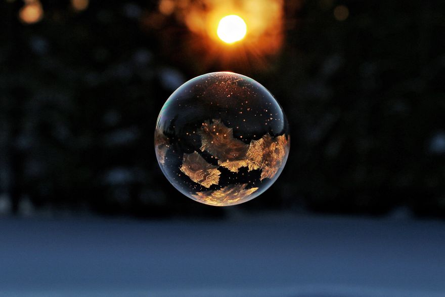 I Take Pictures Of Soap Bubbles That Freeze While Flying I Take Pictures Of Soap Bubbles That Freeze While Flying