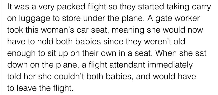The Way This Stranger Saved A Mom With Twins From Being Kicked Off A Flight Will Melt Your Heart