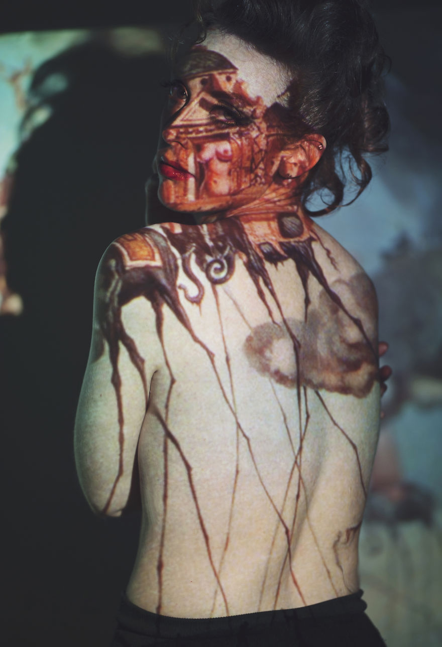 Projection Art Photography