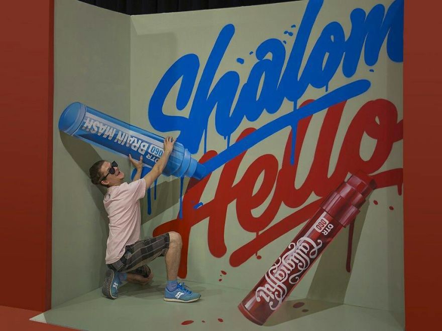 The Three-Dimensional Art Of Brain Mash Will Confuse Your Brain