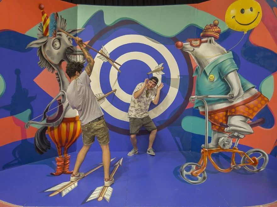 The Three-Dimensional Art Of Brain Mash Will Confuse Your Brain