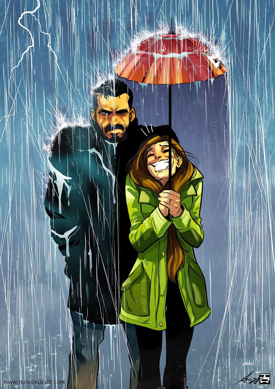 Artist Keeps Illustrating Everyday Life With His Wife In Comics And We’re Not Jealous At All Artist Keeps Illustrating Everyday Life With His Wife In Comics And We’re Not Jealous At All