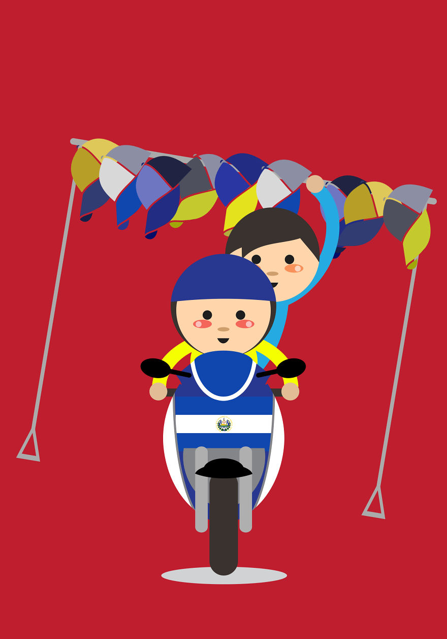 I Illustrate The Amazing Loads Of Motorbikes In Hanoi, Vietnam (Part 2) I Illustrate The Amazing Loads Of Motorbikes In Hanoi, Vietnam (Part 2)