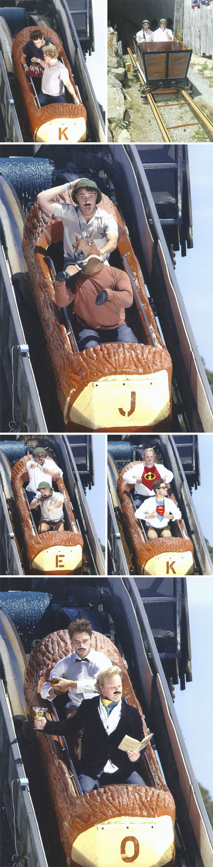 30 Rollercoaster Photos That Will Make You Die From Laughter