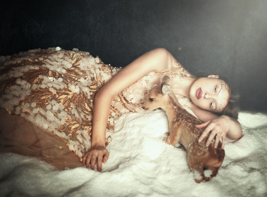 We Made A Fairytale-Inspired Winter Shoot