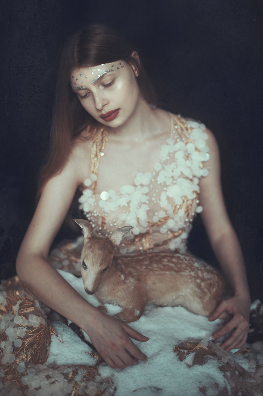 We Made A Fairytale-Inspired Winter Shoot