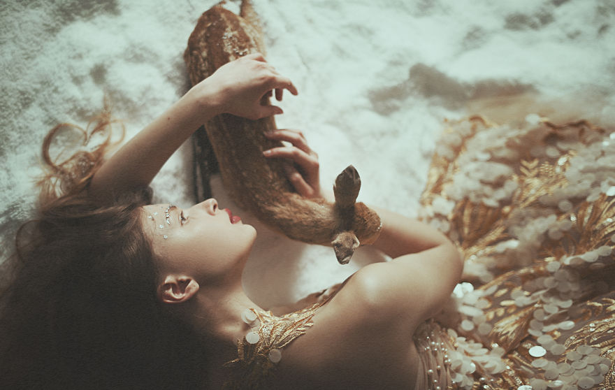 We Made A Fairytale-Inspired Winter Shoot