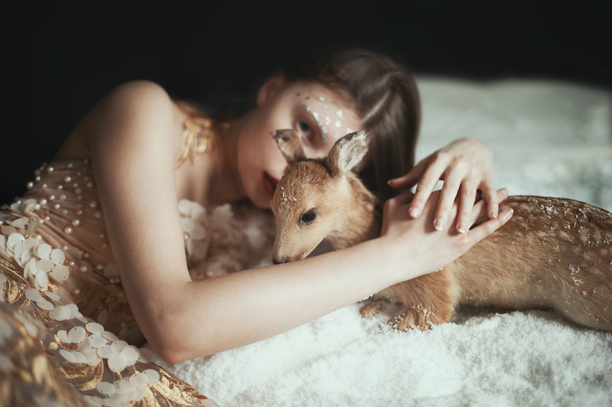 We Made A Fairytale-Inspired Winter Shoot