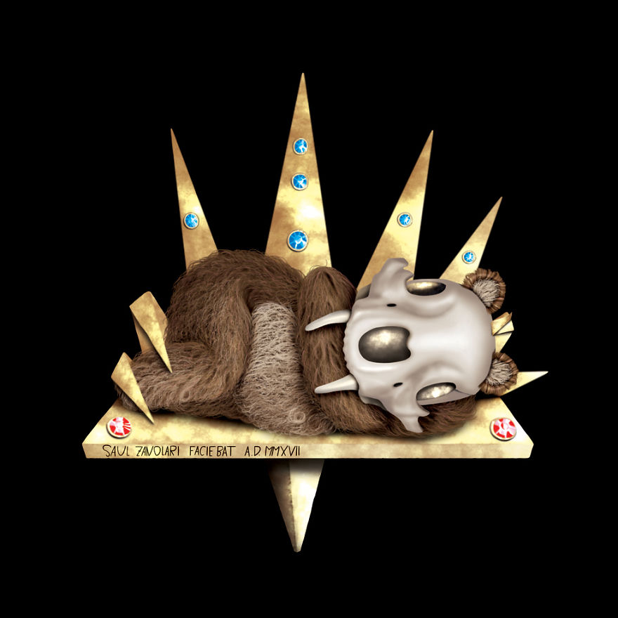 La Noia / Boredom &#8211; Digital Paintings By Saul Zanolari