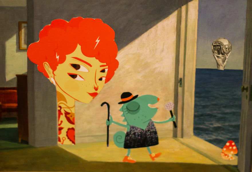 I Use Scissors, Paper And Glue To Understand The World