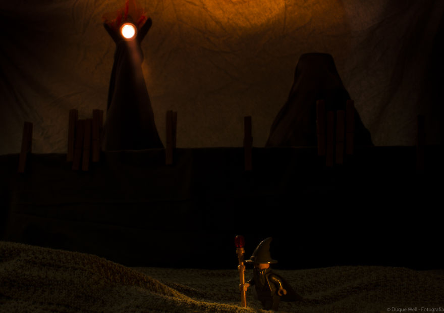 I Used Toy Cars, Legos And Towels To Create These Images