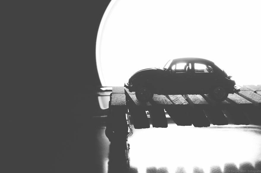 I Used Toy Cars, Legos And Towels To Create These Images