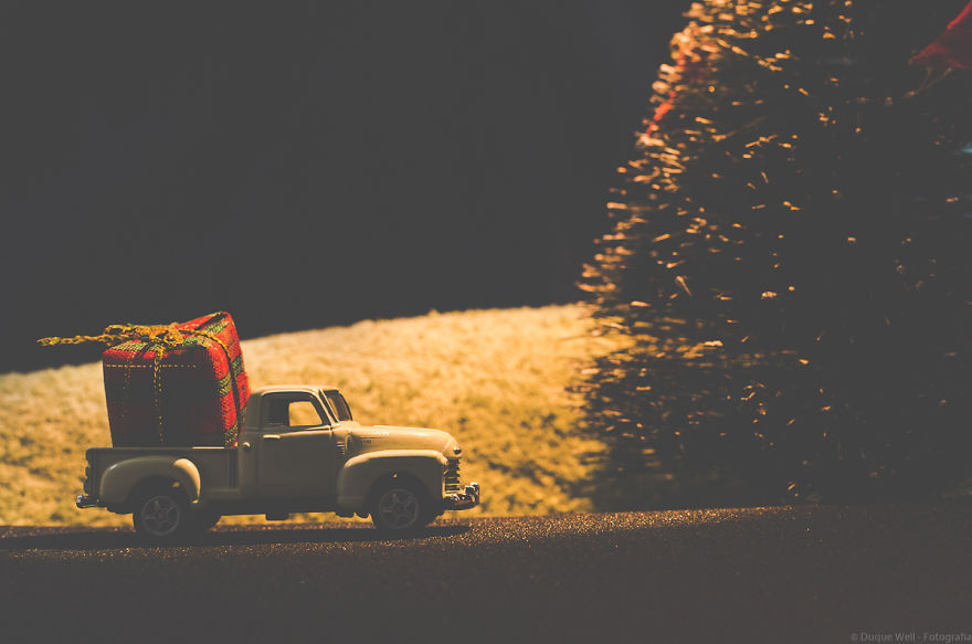 I Used Toy Cars, Legos And Towels To Create These Images