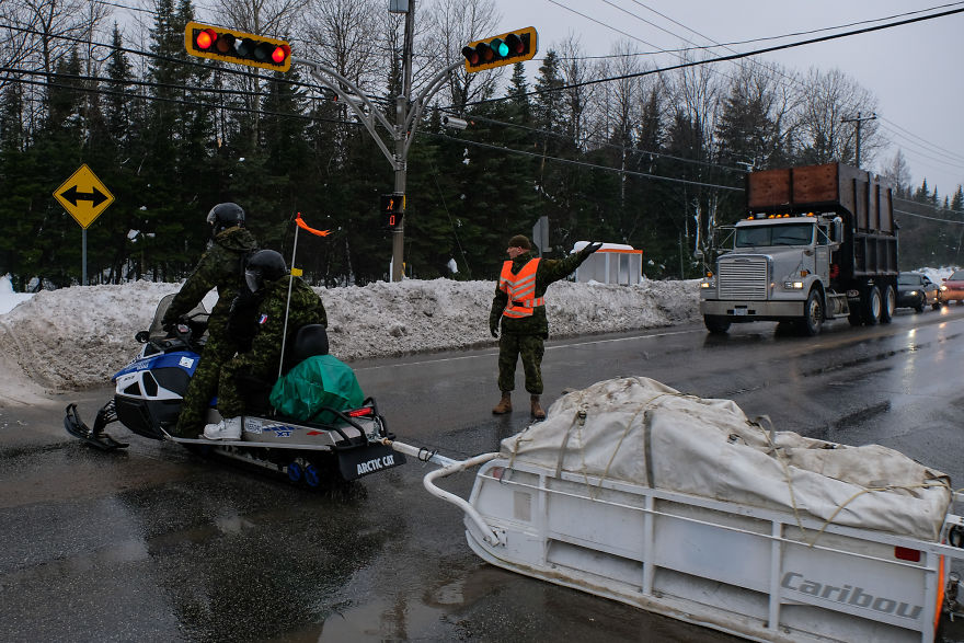 I Crossed Quebec By Snowmobile With The Army I Crossed Quebec By Snowmobile With The Army