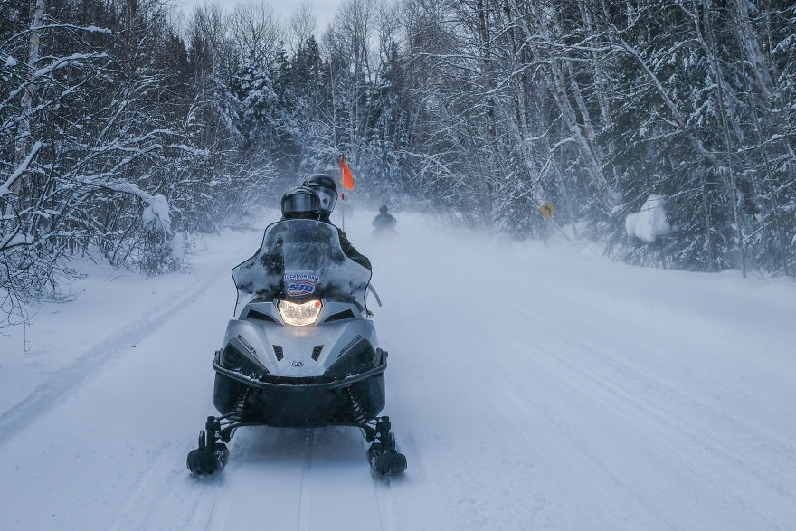 I Crossed Quebec By Snowmobile With The Army I Crossed Quebec By Snowmobile With The Army