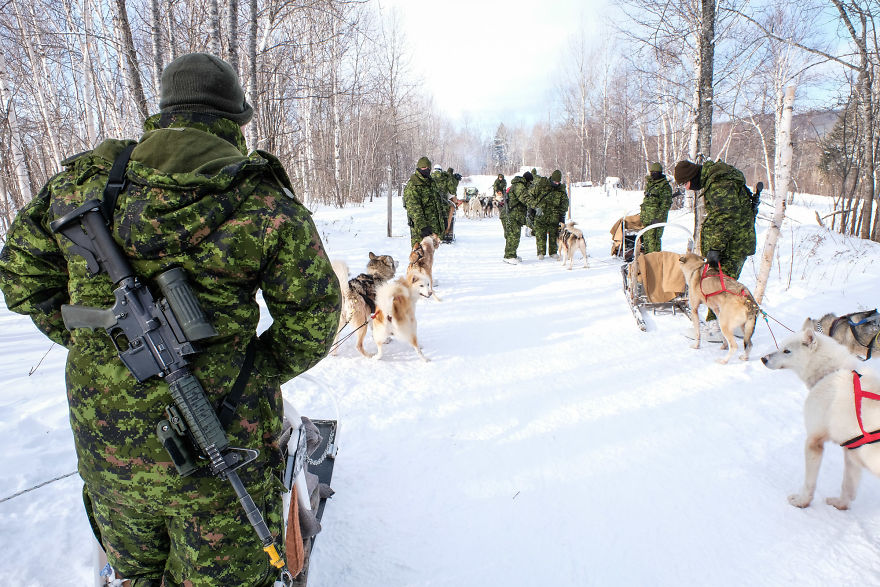 I Crossed Quebec By Snowmobile With The Army I Crossed Quebec By Snowmobile With The Army