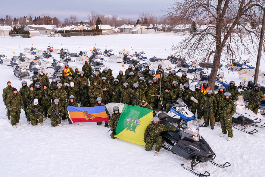 I Crossed Quebec By Snowmobile With The Army I Crossed Quebec By Snowmobile With The Army