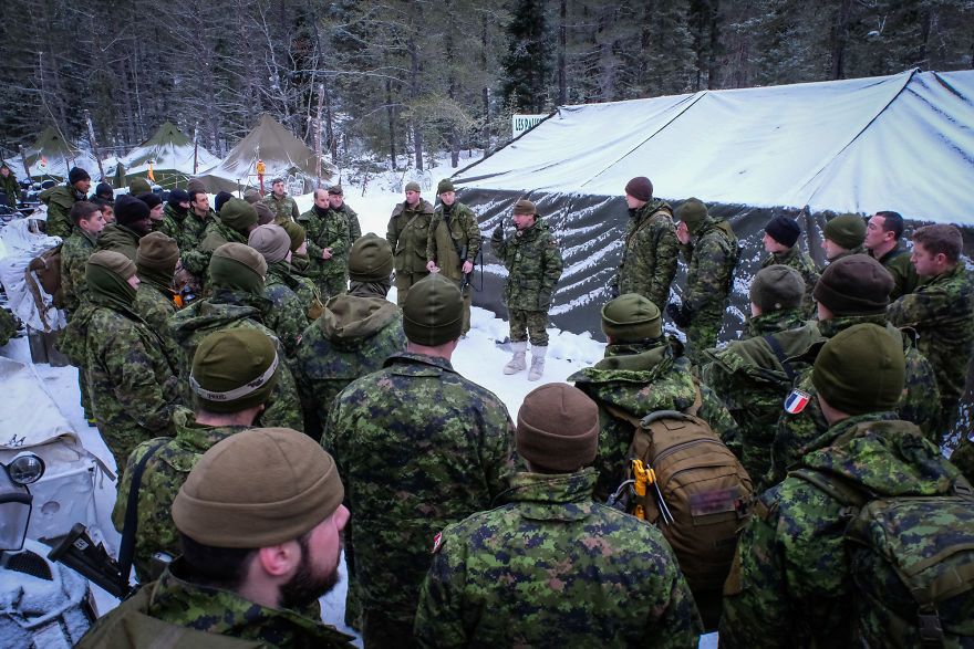 I Crossed Quebec By Snowmobile With The Army I Crossed Quebec By Snowmobile With The Army