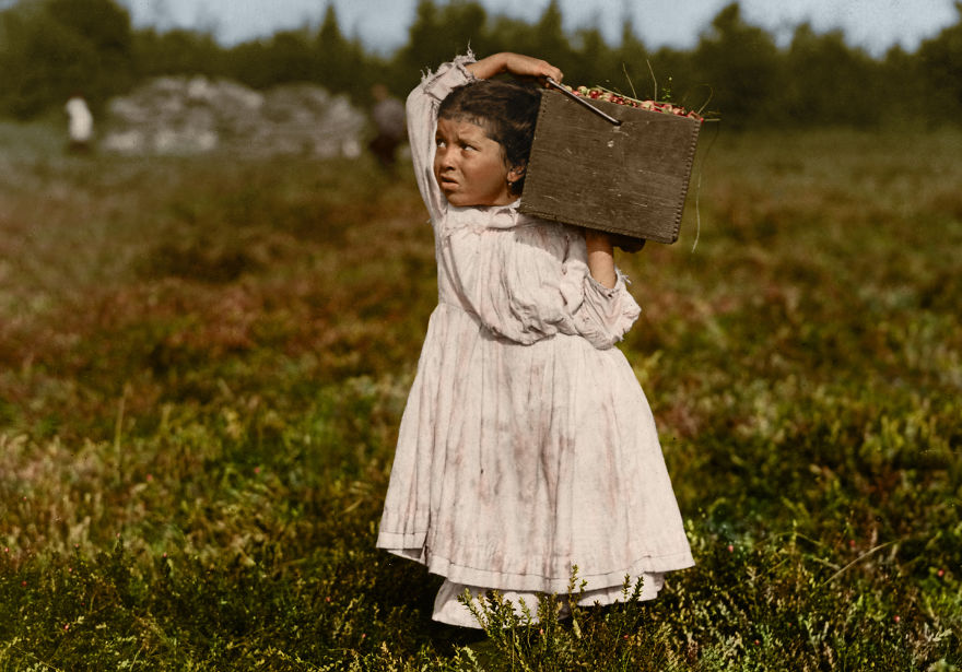 I’ve Colourised These 100+ Year Old Photos Of American Child Labour, And Here&#8217;s The Result
