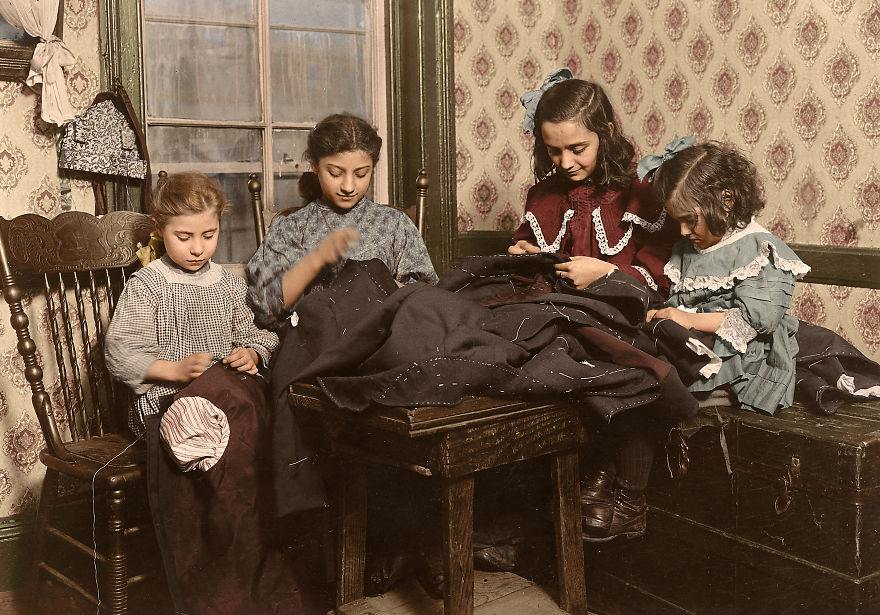 I’ve Colourised These 100+ Year Old Photos Of American Child Labour, And Here&#8217;s The Result