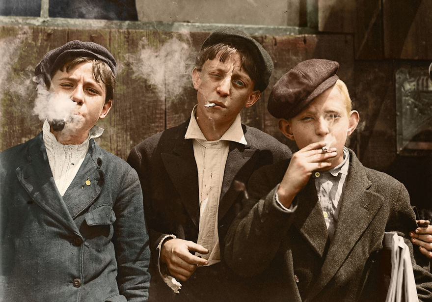 I’ve Colourised These 100+ Year Old Photos Of American Child Labour, And Here&#8217;s The Result