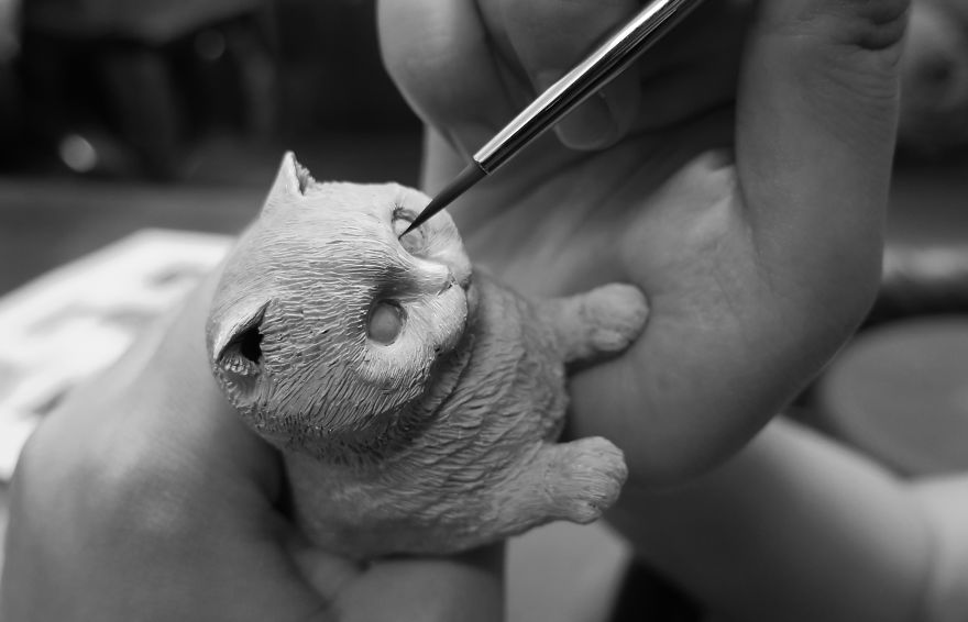 I Hand-Sculpt People’s Cats To Immortalize Their Friendship I Hand-Sculpt People’s Cats To Immortalize Their Friendship