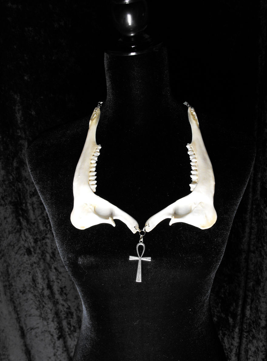 I Make Jewelry With Bones To Create Beauty From Decay, And To Memorialize The Animals They Came From