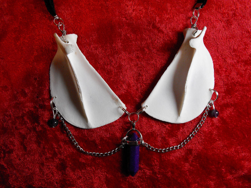 I Make Jewelry With Bones To Create Beauty From Decay, And To Memorialize The Animals They Came From