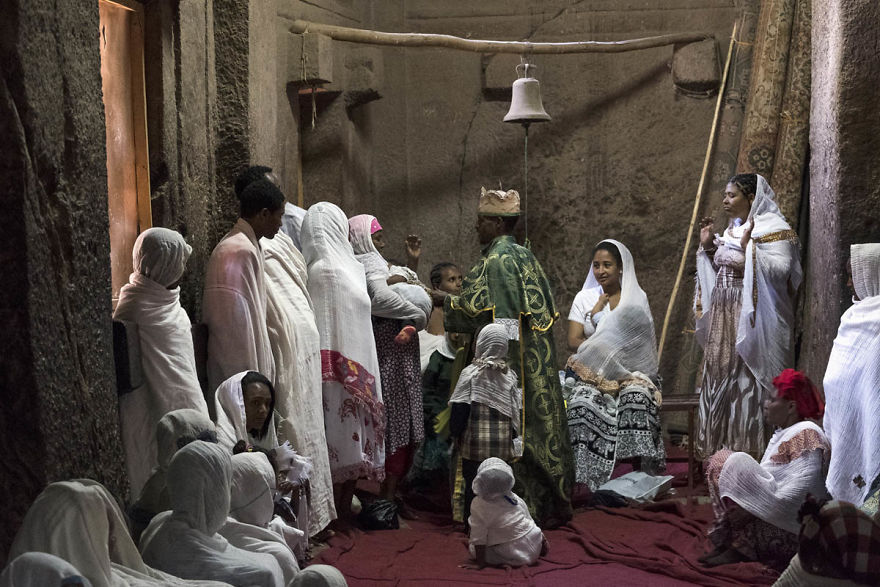 I Photographed Christian Believers Inside The Rock-Hewn Churches Of Lalibela I Photographed Christian Believers Inside The Rock-Hewn Churches Of Lalibela