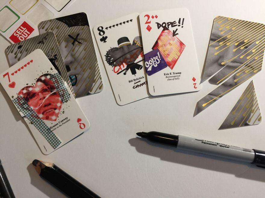 I Designed A Stunning Deck Of 52-Playing Cards To Help Cope With The President