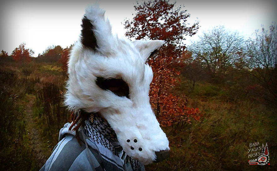 “Baba Yaga’s Masks” Artist Creating Awesome Textile Masks For Everyone