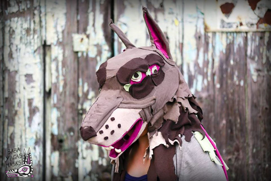 “Baba Yaga’s Masks” Artist Creating Awesome Textile Masks For Everyone