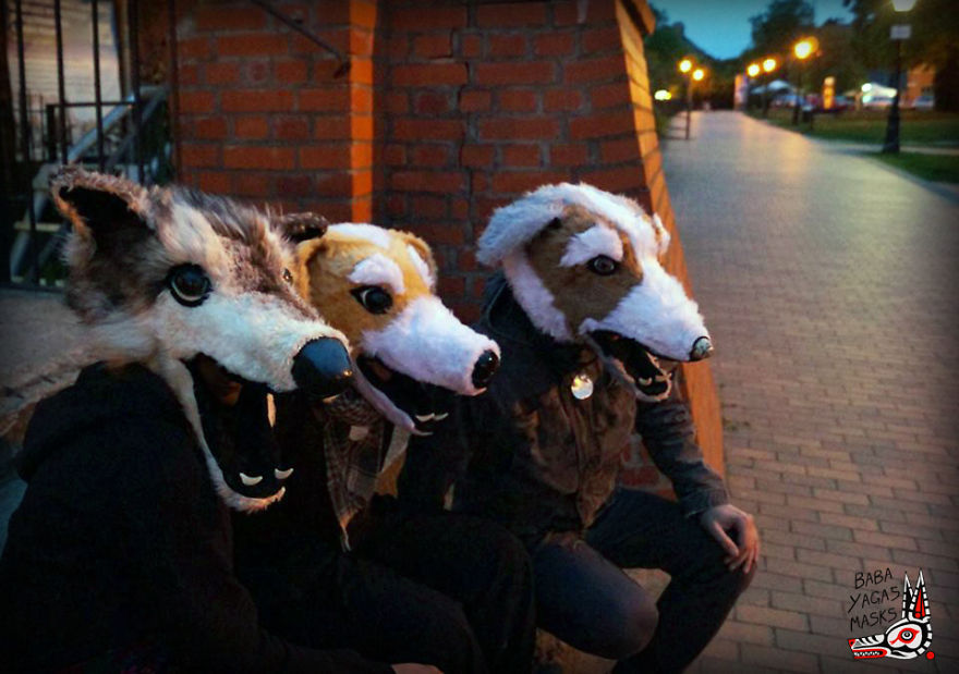 “Baba Yaga’s Masks” Artist Creating Awesome Textile Masks For Everyone