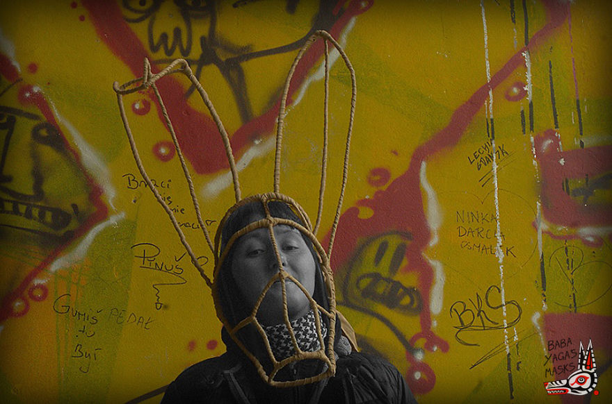 “Baba Yaga’s Masks” Artist Creating Awesome Textile Masks For Everyone