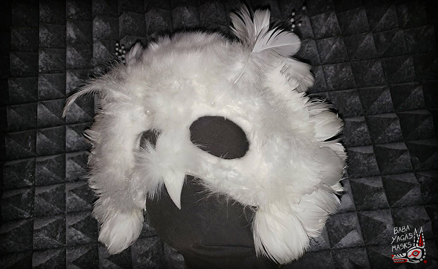 “Baba Yaga’s Masks” Artist Creating Awesome Textile Masks For Everyone