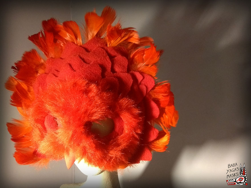 “Baba Yaga’s Masks” Artist Creating Awesome Textile Masks For Everyone
