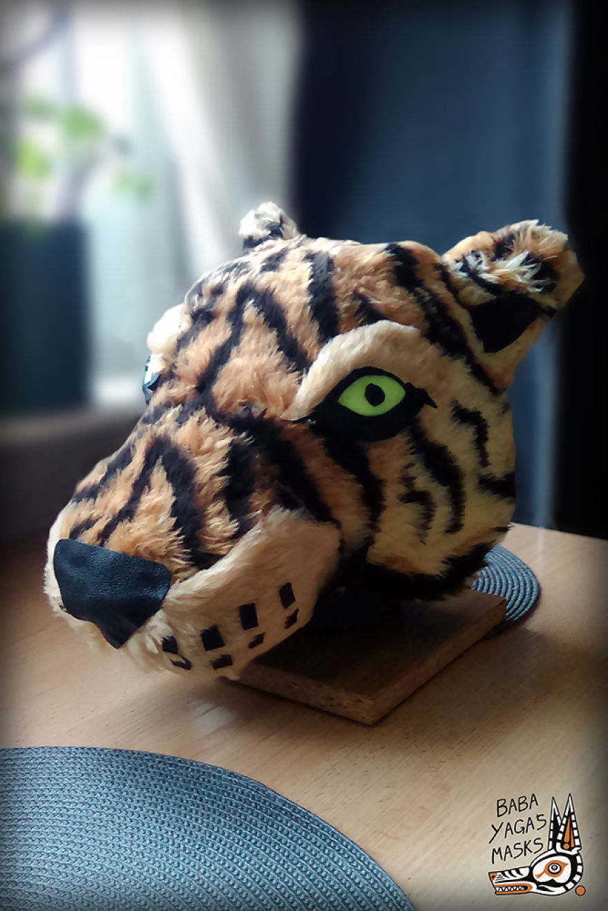 “Baba Yaga’s Masks” Artist Creating Awesome Textile Masks For Everyone