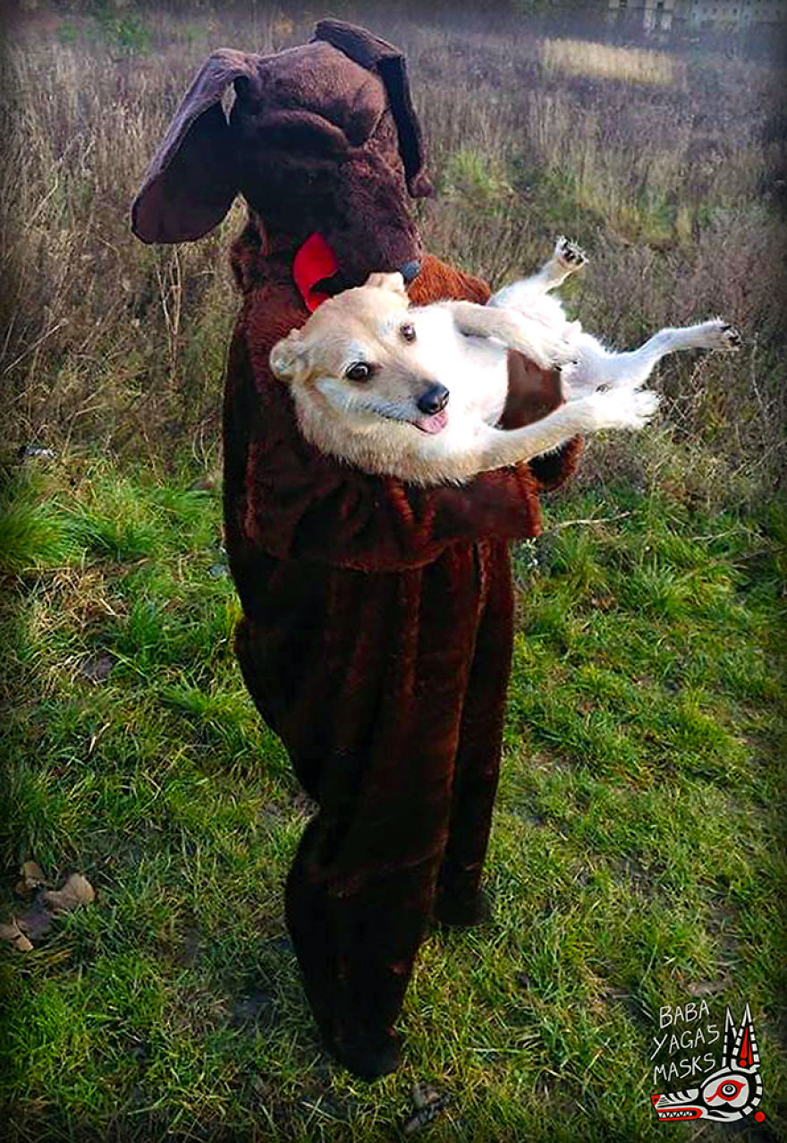 “Baba Yaga’s Masks” Artist Creating Awesome Textile Masks For Everyone