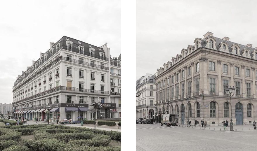 Paris Syndrome: The Project That Compares The Real Paris With Its Replica In China