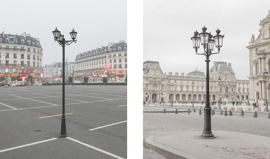 Paris Syndrome: The Project That Compares The Real Paris With Its Replica In China