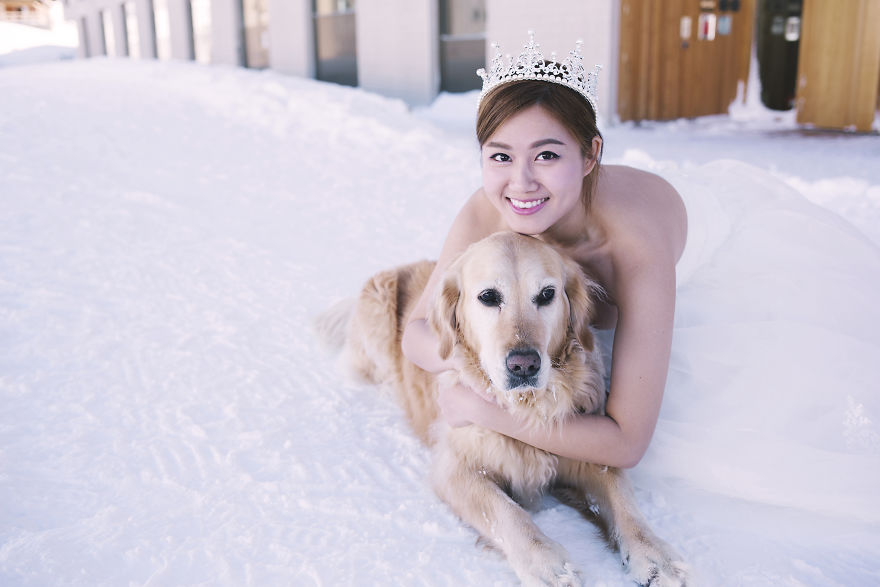 Young Hong Kong Couple Travelled To The Swiss Alps In Search For Snowy Photos And The Result Is Breathtaking