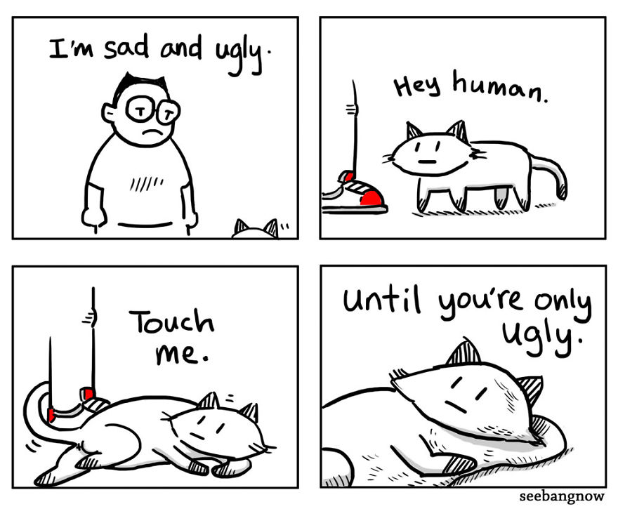 17 Hilarious Comics That Reveal The Reality Of Having A Cat 17 Hilarious Comics That Reveal The Reality Of Having A Cat