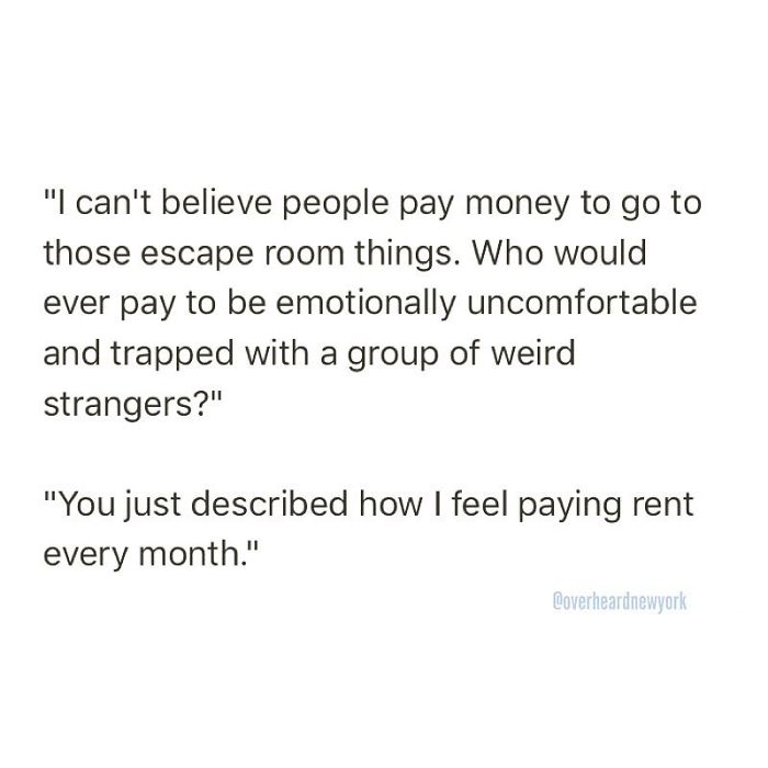 128 Hilarious Conversations That People Overheard In New York And Decided They’re Too Good Not To Share 128 Hilarious Conversations That People Overheard In New York And Decided They’re Too Good Not To Share