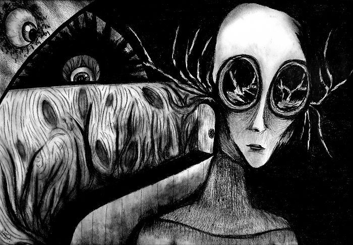 At 16 Years Old I Made Illustrations With Characters Based On My Emotions, Dreams And Imagination At 16 Years Old I Made Illustrations With Characters Based On My Emotions, Dreams And Imagination