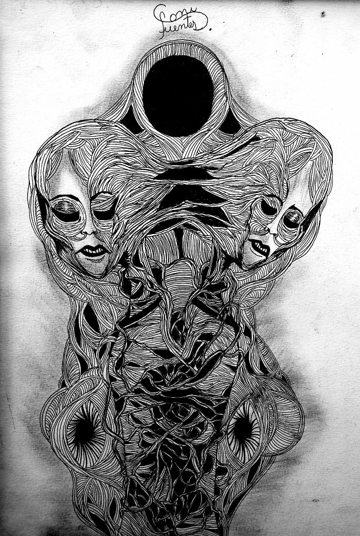 At 16 Years Old I Made Illustrations With Characters Based On My Emotions, Dreams And Imagination At 16 Years Old I Made Illustrations With Characters Based On My Emotions, Dreams And Imagination